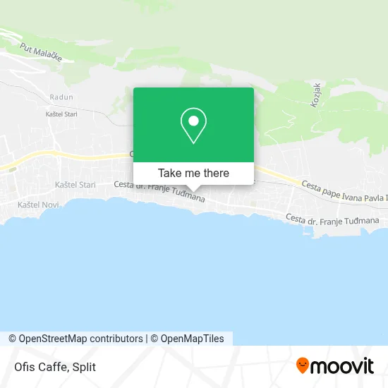 Ofis Caffe map