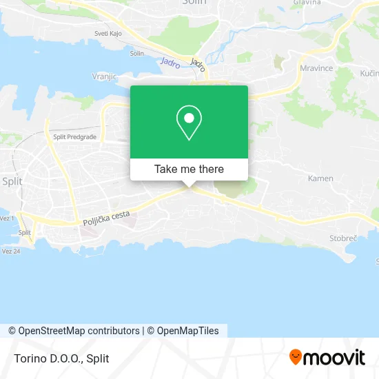 Torino D.O.O. map