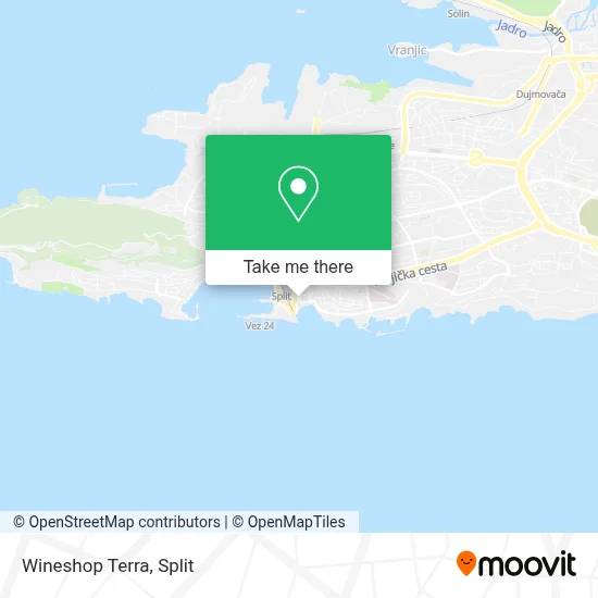 Wineshop Terra map