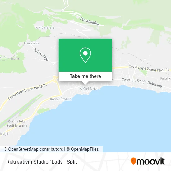 Rekreativni Studio "Lady" map