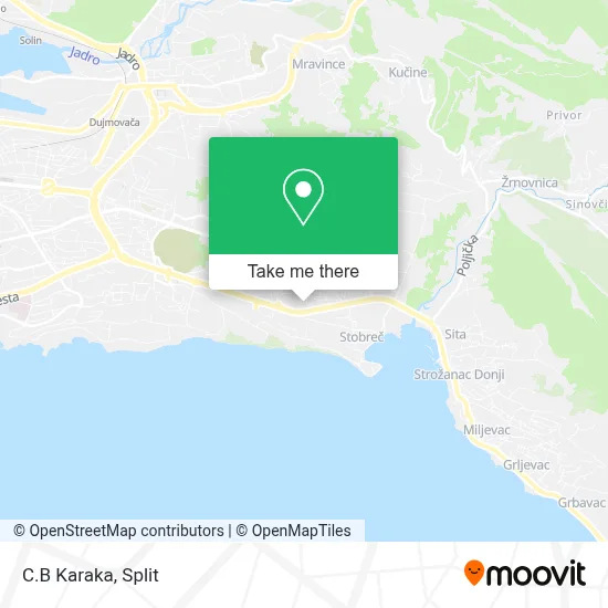 C.B Karaka map