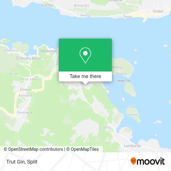 Trut Gin map