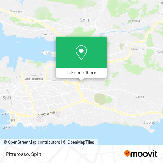 Pittarosso map