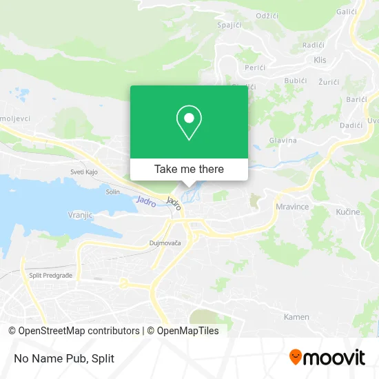 No Name Pub map