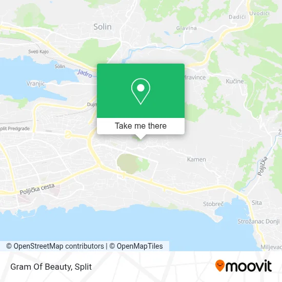 Gram Of Beauty map