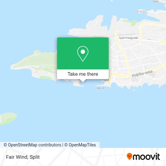 Fair Wind map