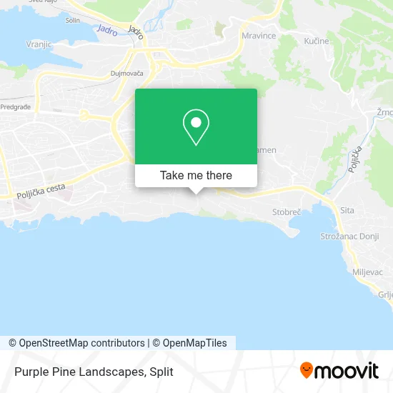 Purple Pine Landscapes map