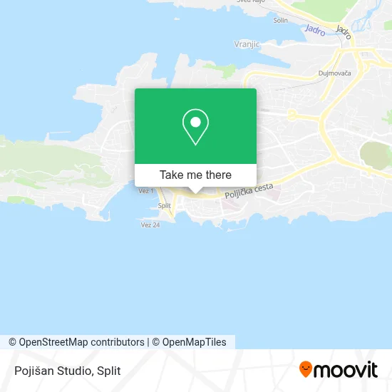 Pojišan Studio map