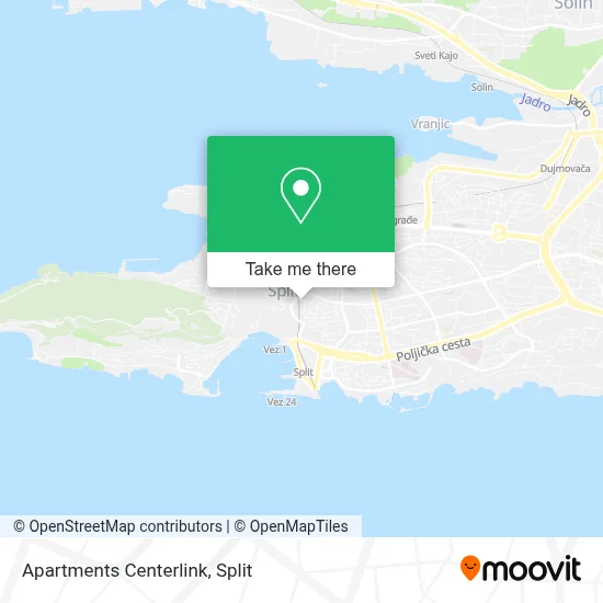 Apartments Centerlink map