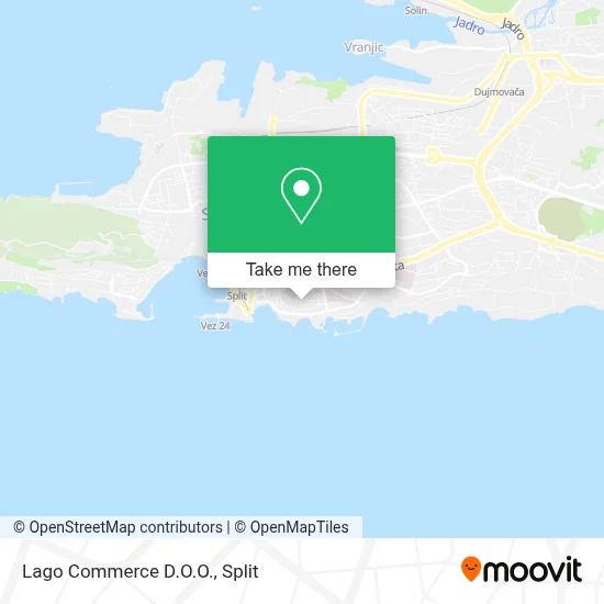 Lago Commerce D.O.O. map
