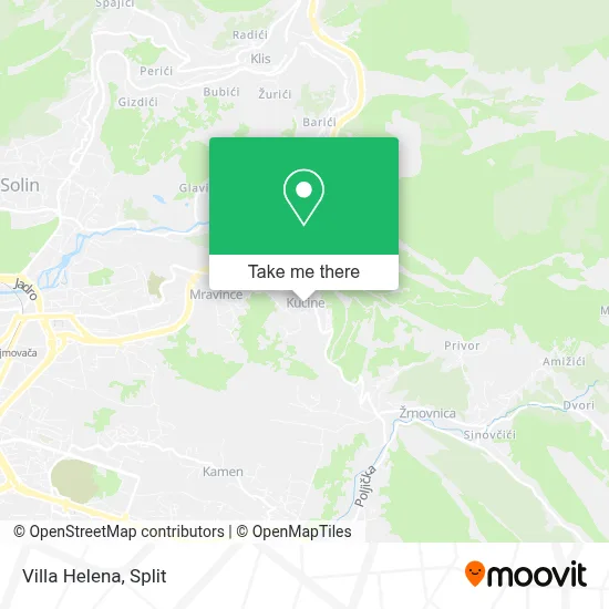 Villa Helena map