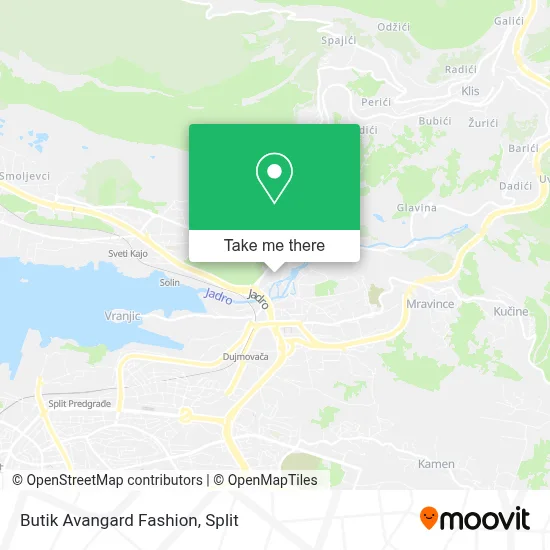 Butik Avangard Fashion map