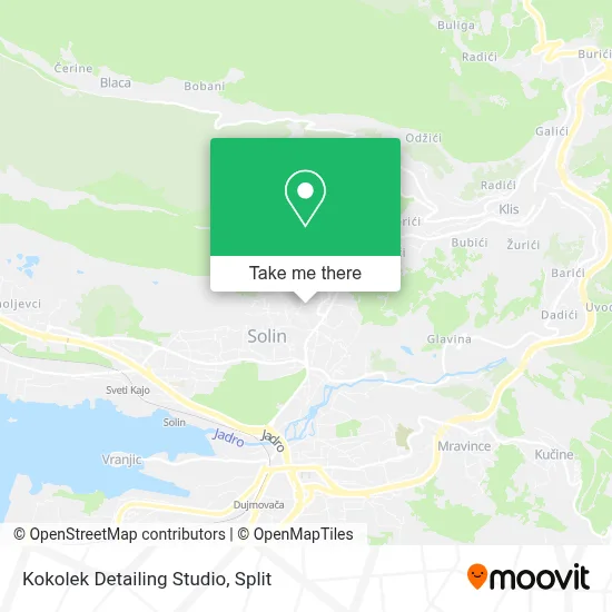 Kokolek Detailing Studio map