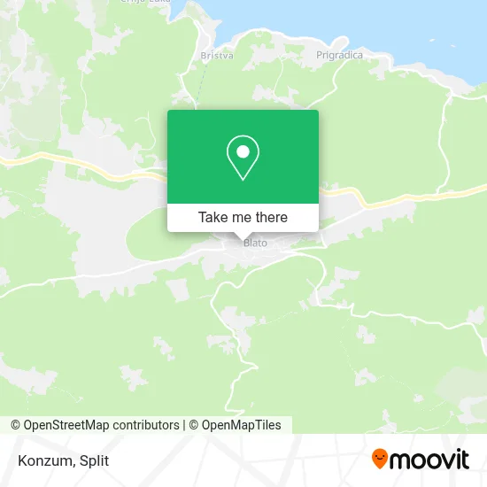 Konzum map
