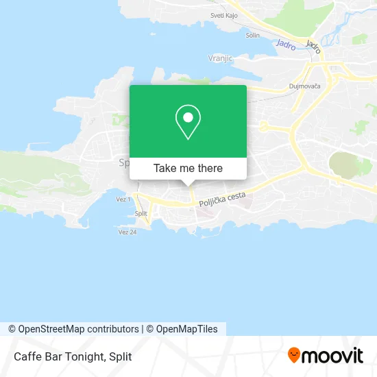 Caffe Bar Tonight map