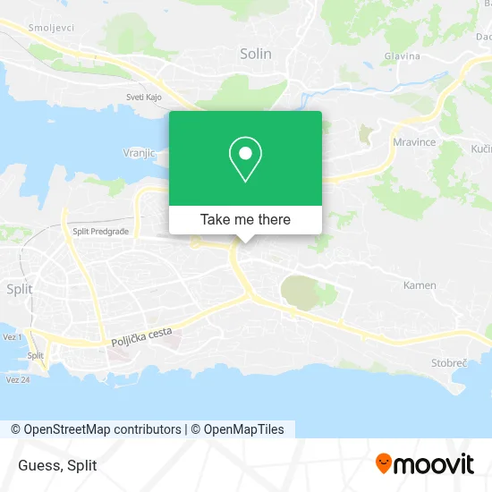 Guess map