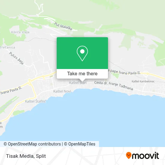 Tisak Media map
