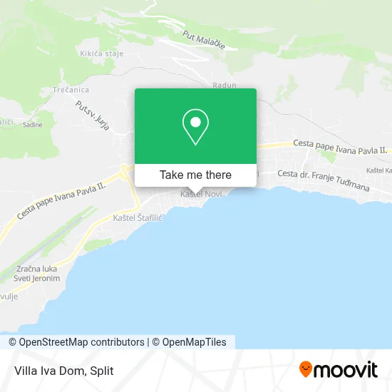 Villa Iva Dom map