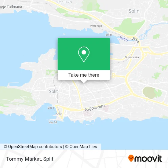 Tommy Market map
