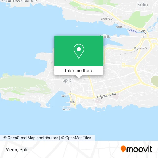 Vrata map