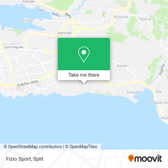 Fizio Sport map