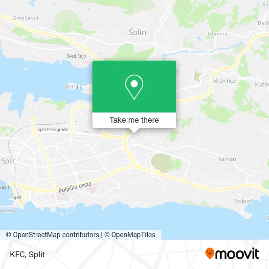 Kfc map