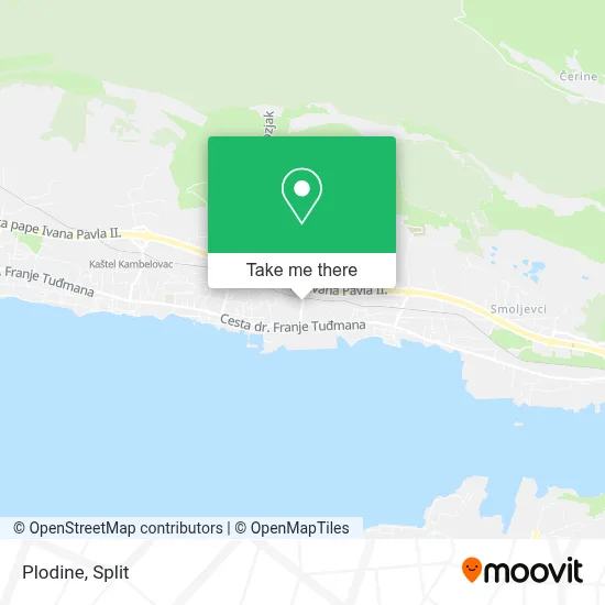 Plodine map