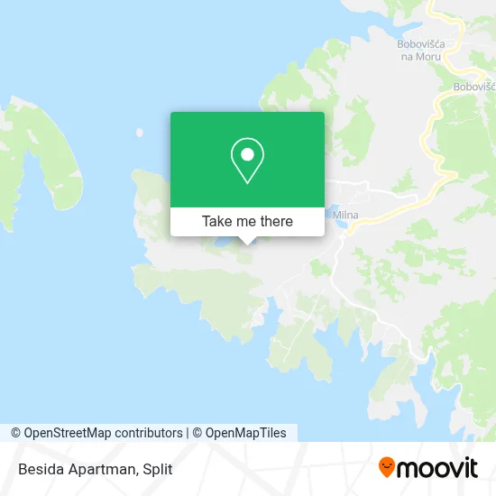 Besida Apartman map