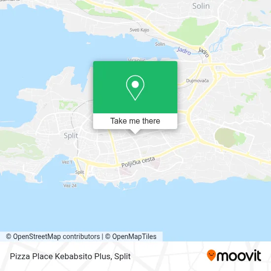 Pizza Place Kebabsito Plus map