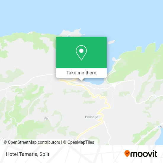 Hotel Tamaris map