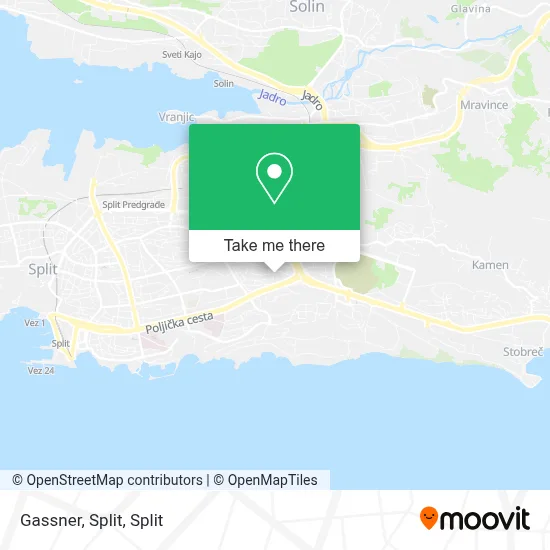 Gassner, Split map