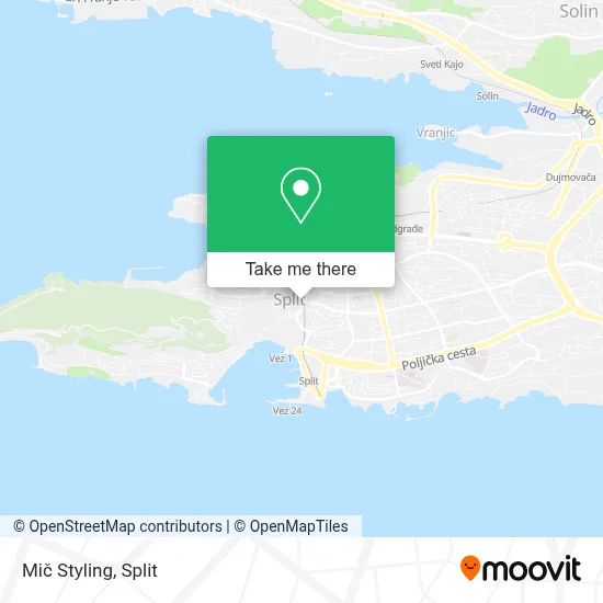 Mič Styling map