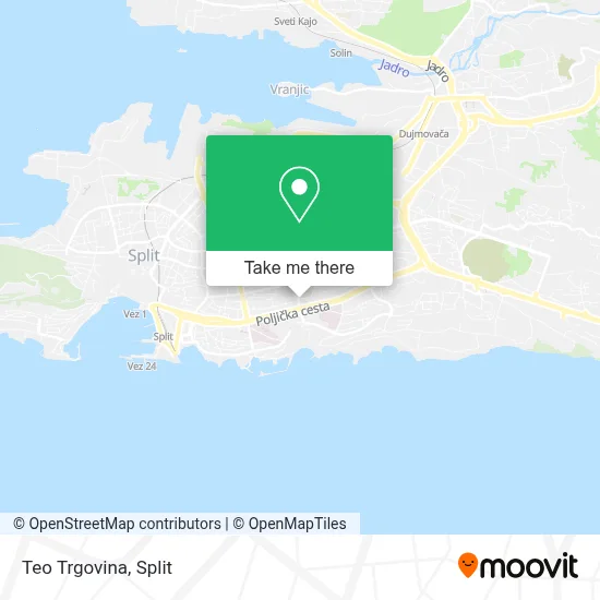 Teo Trgovina map