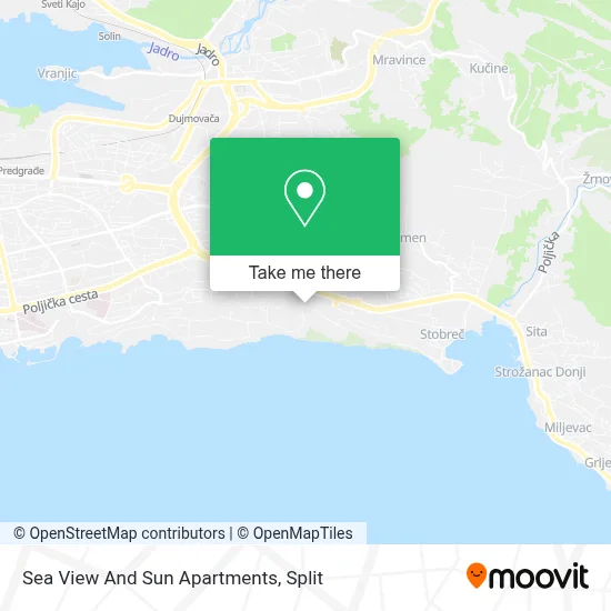 Sea View And Sun Apartments map