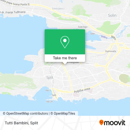 Tutti Bambini map