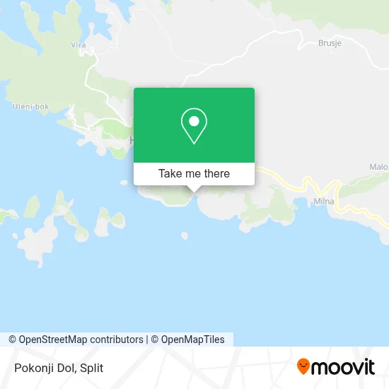 Pokonji Dol map