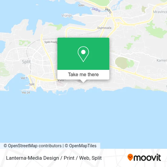 Lanterna-Media Design / Print / Web map