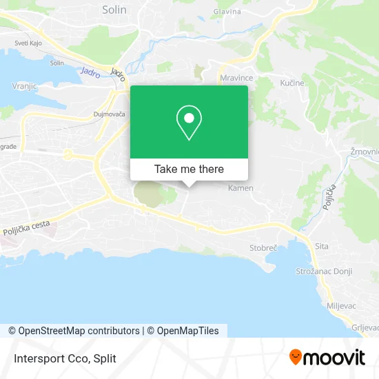 Intersport Cco map