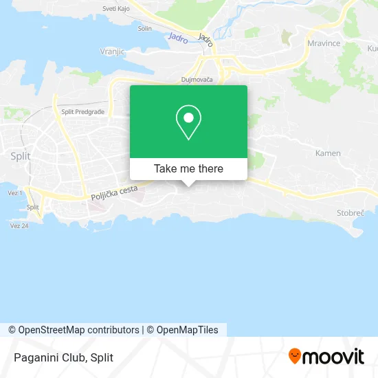 Paganini Club map