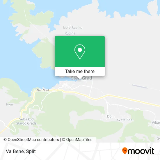 Va Bene map