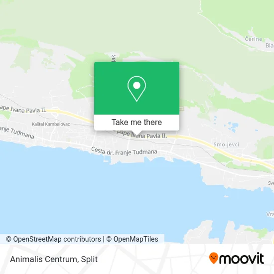 Animalis Centrum map