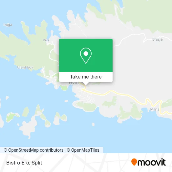 Bistro Ero map