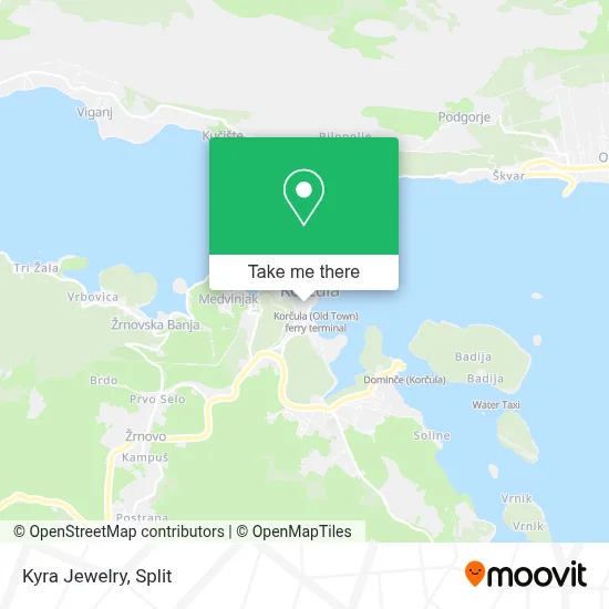 Kyra Jewelry map