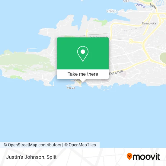 Justin's Johnson map