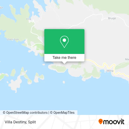 Villa Destiny map