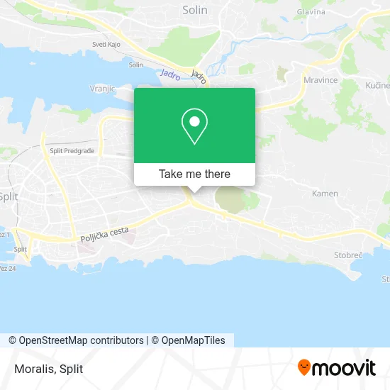 Moralis map