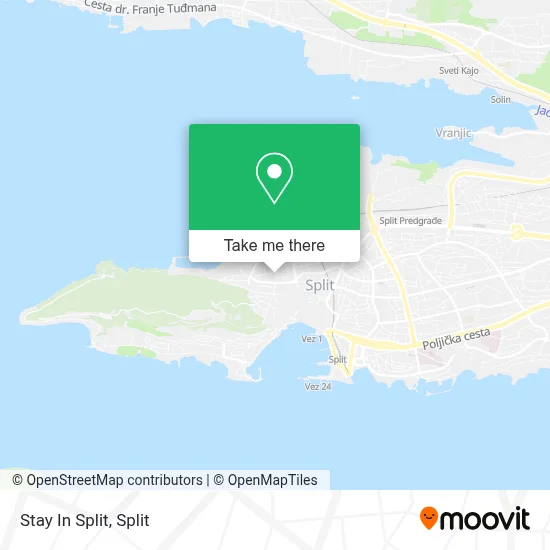 Stay In Split map