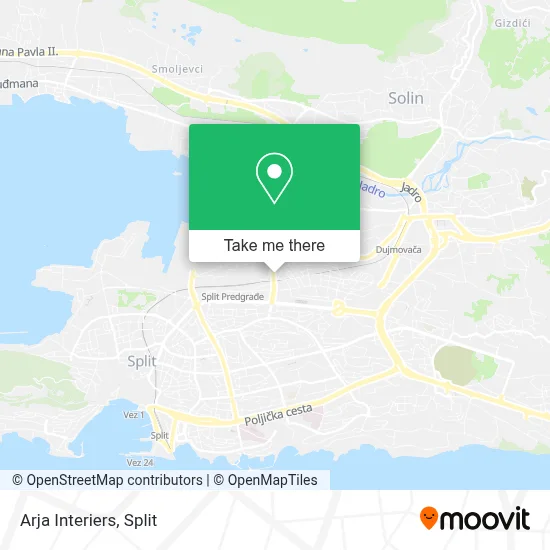 Arja Interiers map