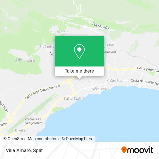 Villa Amare map