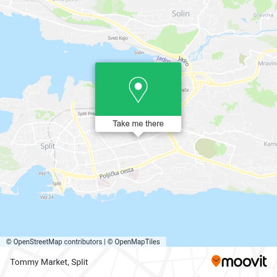 Tommy Market map